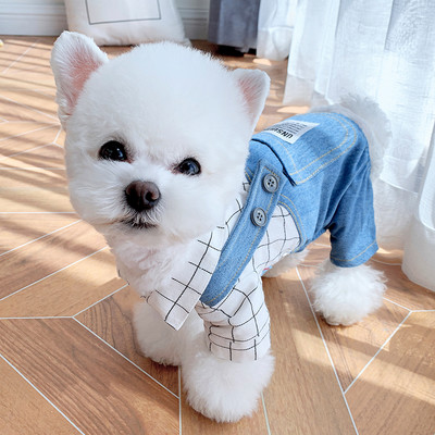 Taskuga kombinesoon koertele