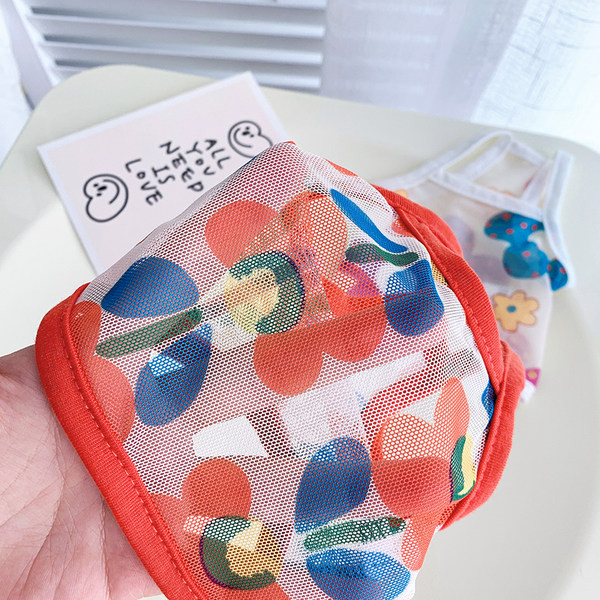 Lillemotiividega riided koerale