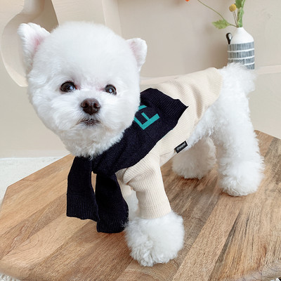 Kaasaegsed salli ja kirjaga koerariided