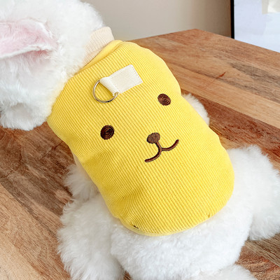 Tikandiga velvetist vest koertele