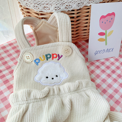 Moodne koeraülikond kombinesooni ja pluusiga