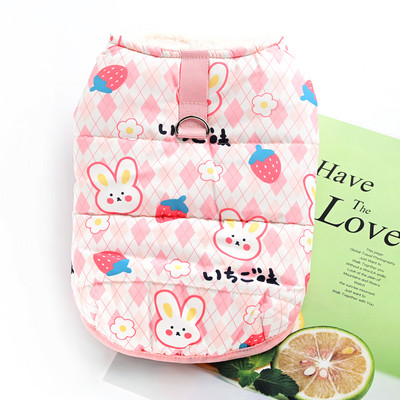 Värvilise trükiga vest koertele