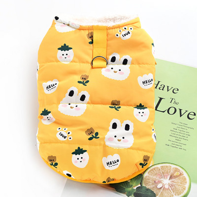 Värvilise trükiga vest koertele