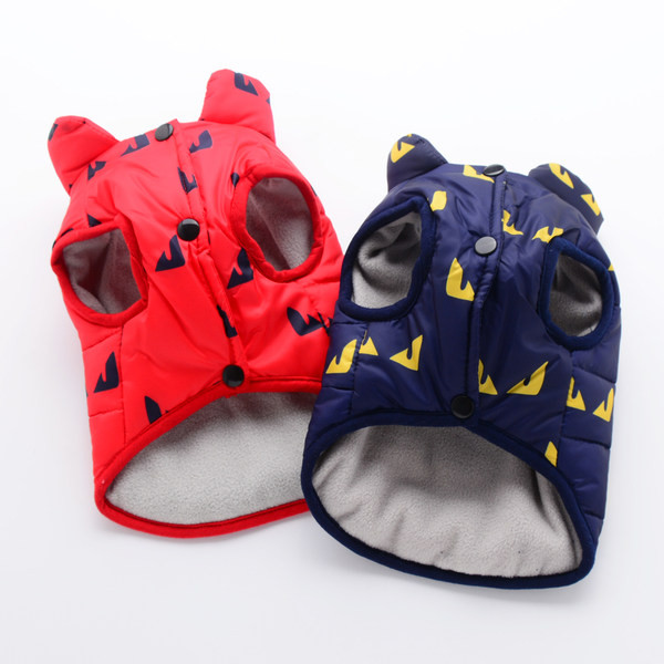 Sügis-talvine trükiga vest koertele