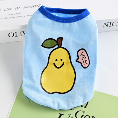 Aplikatsiooniga triibuline pluus koertele