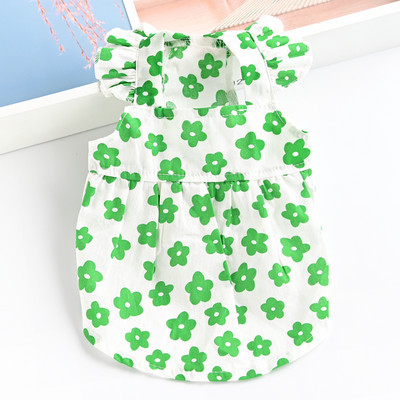 Vest lilledega väikestele koertele