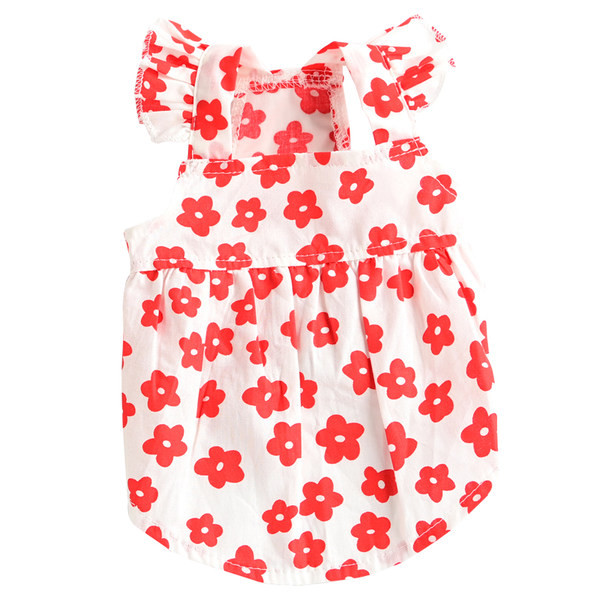 Vest lilledega väikestele koertele