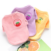 Puuvillane värvilise tikandiga pluus koertele