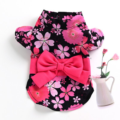 Moodne lillemustriga vest koertele