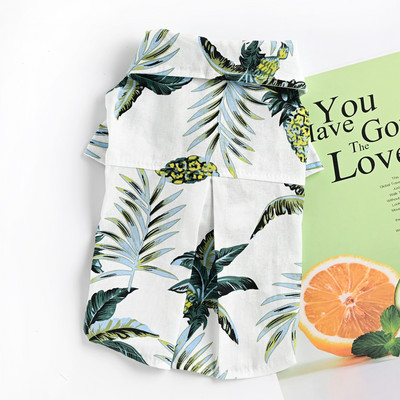 Puuvillane trükiga särk koertele