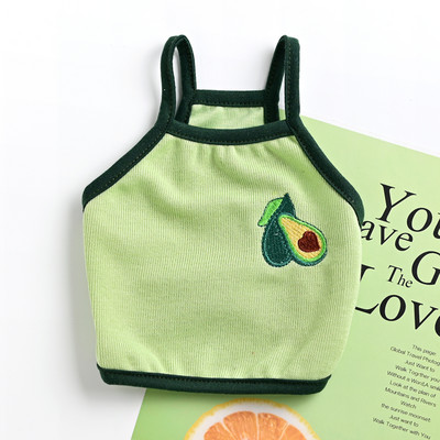 Värviliste tikanditega suvised koerariided