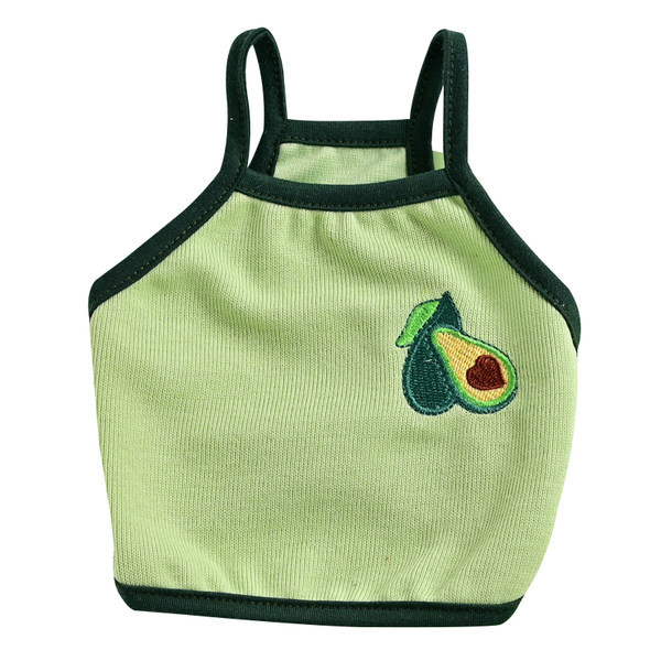 Värviliste tikanditega suvised koerariided