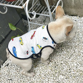 Vest koertele elastse külje ja trükiga