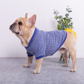 Puuvillane triibuline pluus koertele