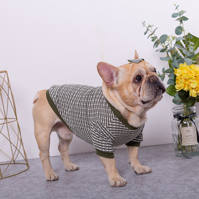 Puuvillane triibuline pluus koertele