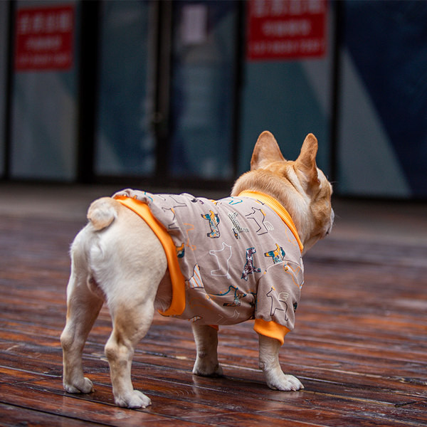 Kahes värvitoonis riided koertele