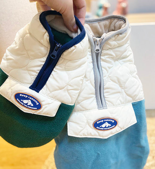 Sügis-talvine vest lukuga koertele