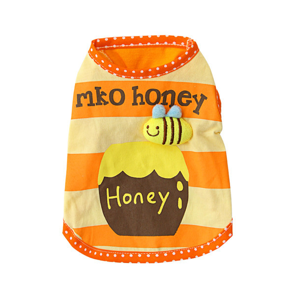 Triibuline aplikatsiooniga pluus koertele