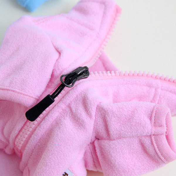 Lukuga jakk roosa ja sinine