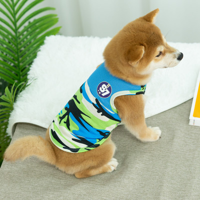 Vesta colorata pentru caini in doua culori