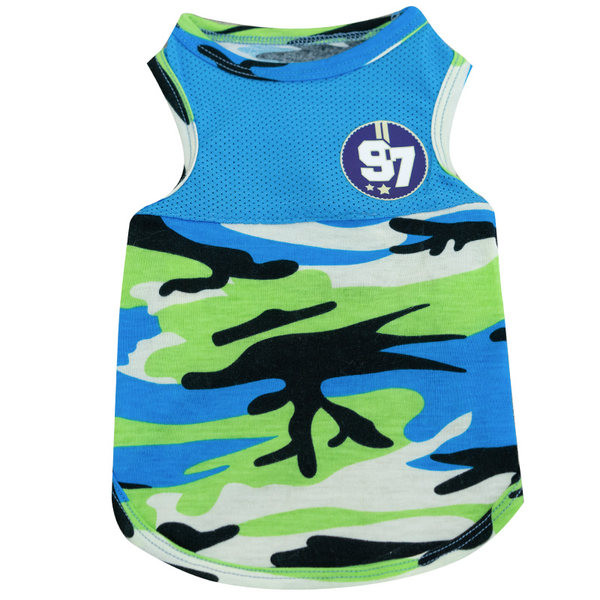 Vesta colorata pentru caini in doua culori