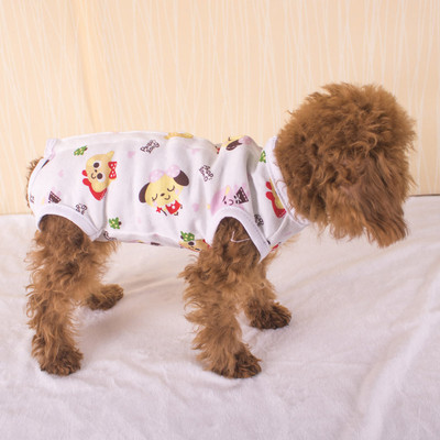 Puuvillane vest erinevate trükistega koertele