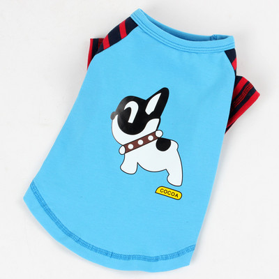 Moodne aplikatsiooniga pluus koertele kahes mudelis