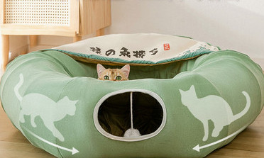 Στρογγυλό κρεβάτι για γάτες  - πολλά χρώματα