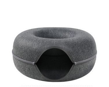 Apvalus katės tunelis su užtrauktuku