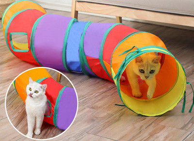 Πτυσσόμενο τούνελ γάτας - πολλά μοντέλα