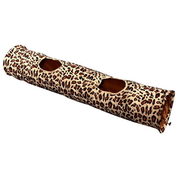 Leopardimustriga kassitunnel