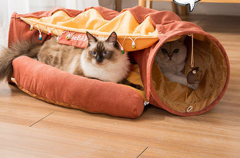 Тунел за игра за котки -няколко модела