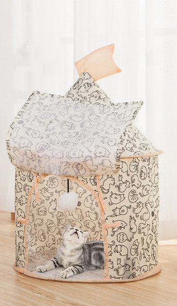 Katės žaidimo tunelis – keli modeliai