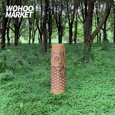 Tunel de hârtie pentru pisici - două culori