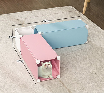 Tunel pentru pisici in diferite modele cu mai multe iesiri