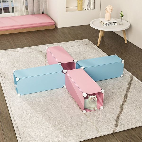 Tunel pentru pisici in diferite modele cu mai multe iesiri