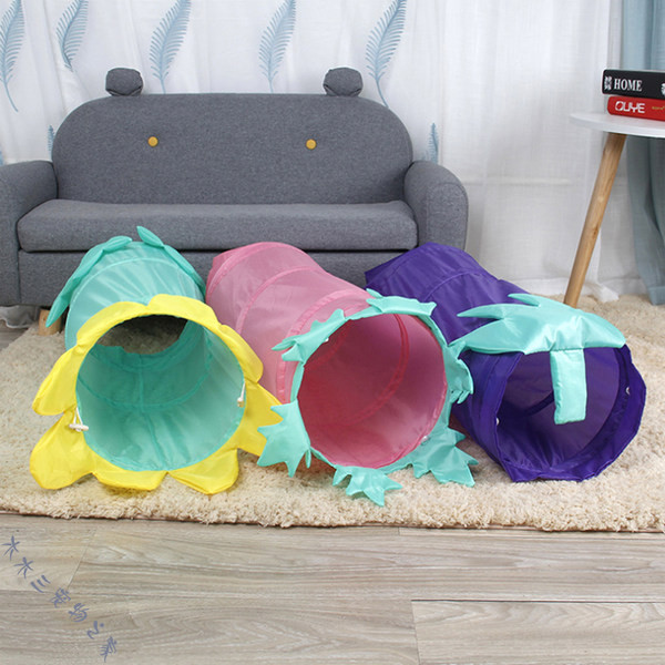 Τούνελ για γάτες σε τρία χρώματα