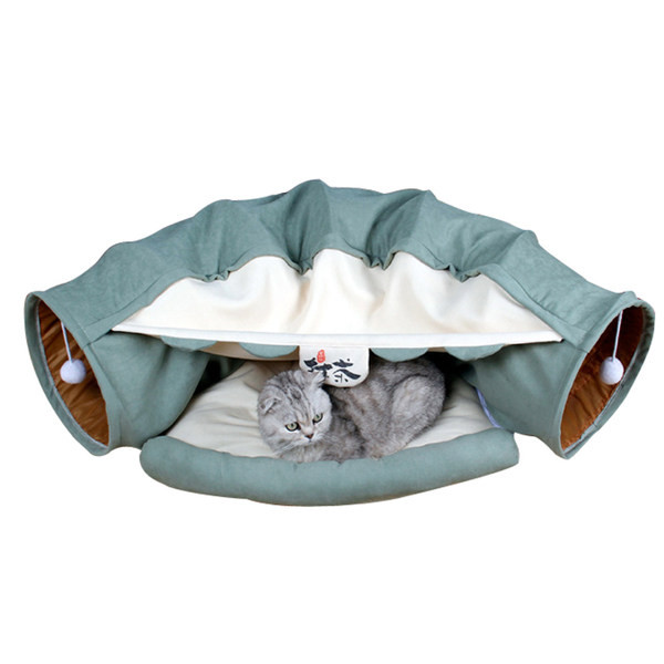 Tunel pentru pisici / pat de joacă