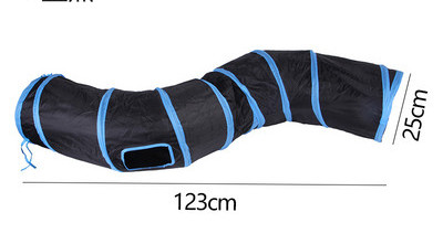 Παιχνίδι υφασμάτων για γάτες τύπου τούνελ - διαφορετικά μοντέλα