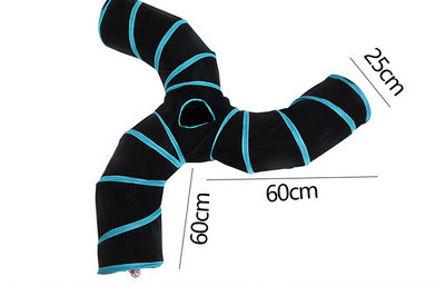 Παιχνίδι υφασμάτων για γάτες τύπου τούνελ - διαφορετικά μοντέλα