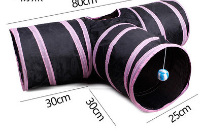 Παιχνίδι υφασμάτων για γάτες τύπου τούνελ - διαφορετικά μοντέλα