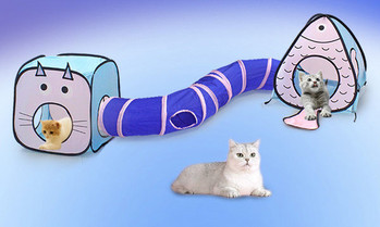 Играчка тунел за котки 