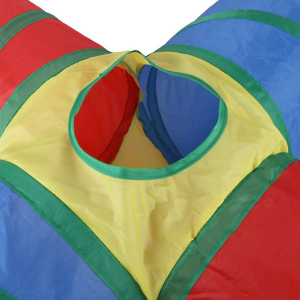 Γάτα τρίχρωμη σήραγγα με τέσσερις εξόδους