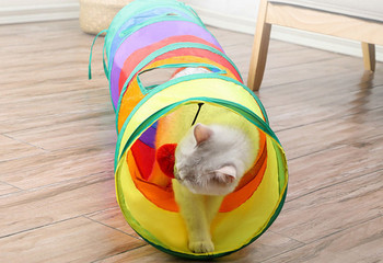 Тунел за котки - няколко модела