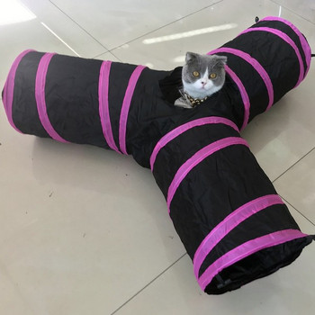 Τούνελ για γάτες σε μαύρο χρώμα