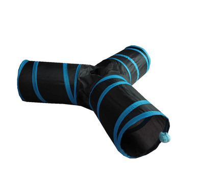 Τούνελ για γάτες σε μαύρο χρώμα