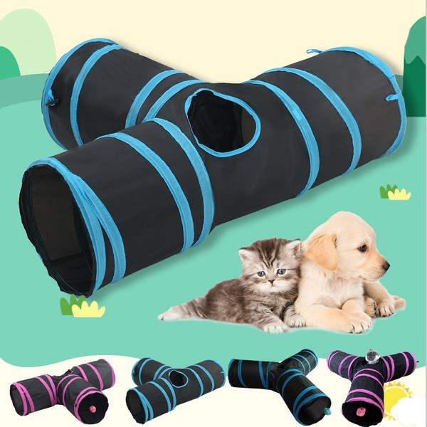 Τούνελ για γάτες σε μαύρο χρώμα