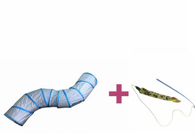 Tunel pentru pisici - mai multe modele