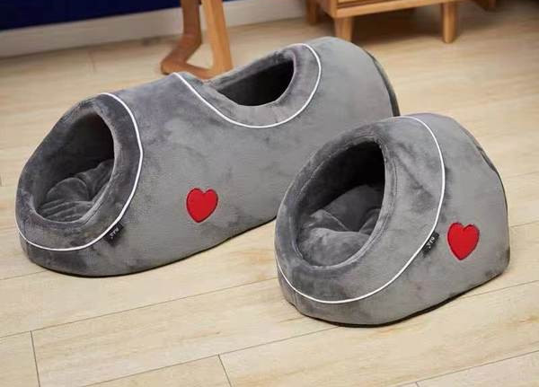 Χνουδωτό τούνελ κρεβατιού γάτας για γάτες