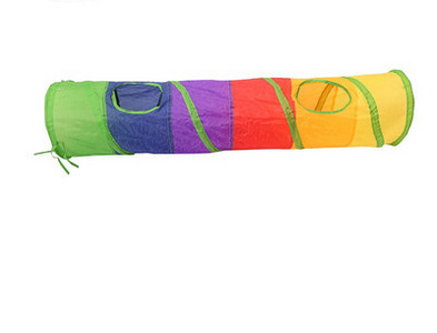 Tunel pentru pisici de joacă - diferite modele și culori